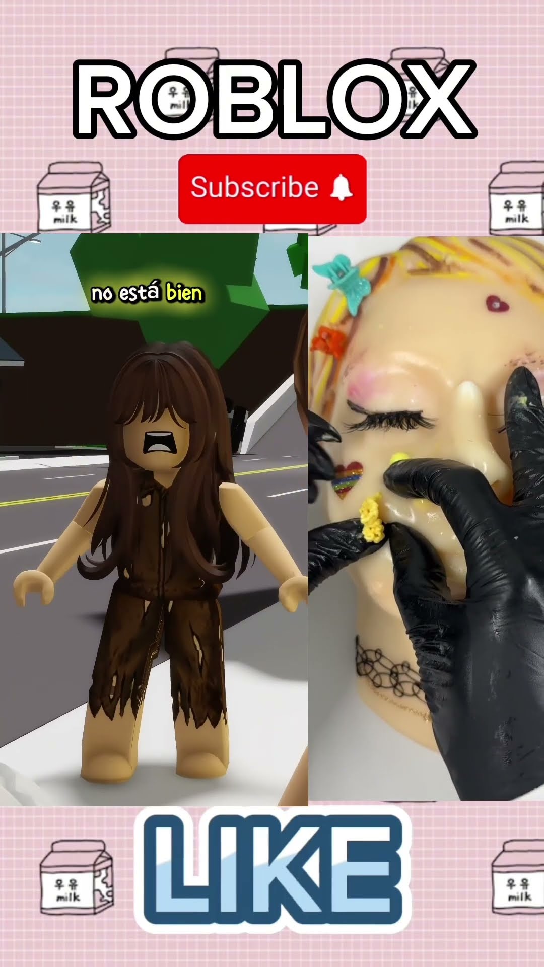 Trata Mal al niño que Cuida ! ? #roblox  #brookhaven