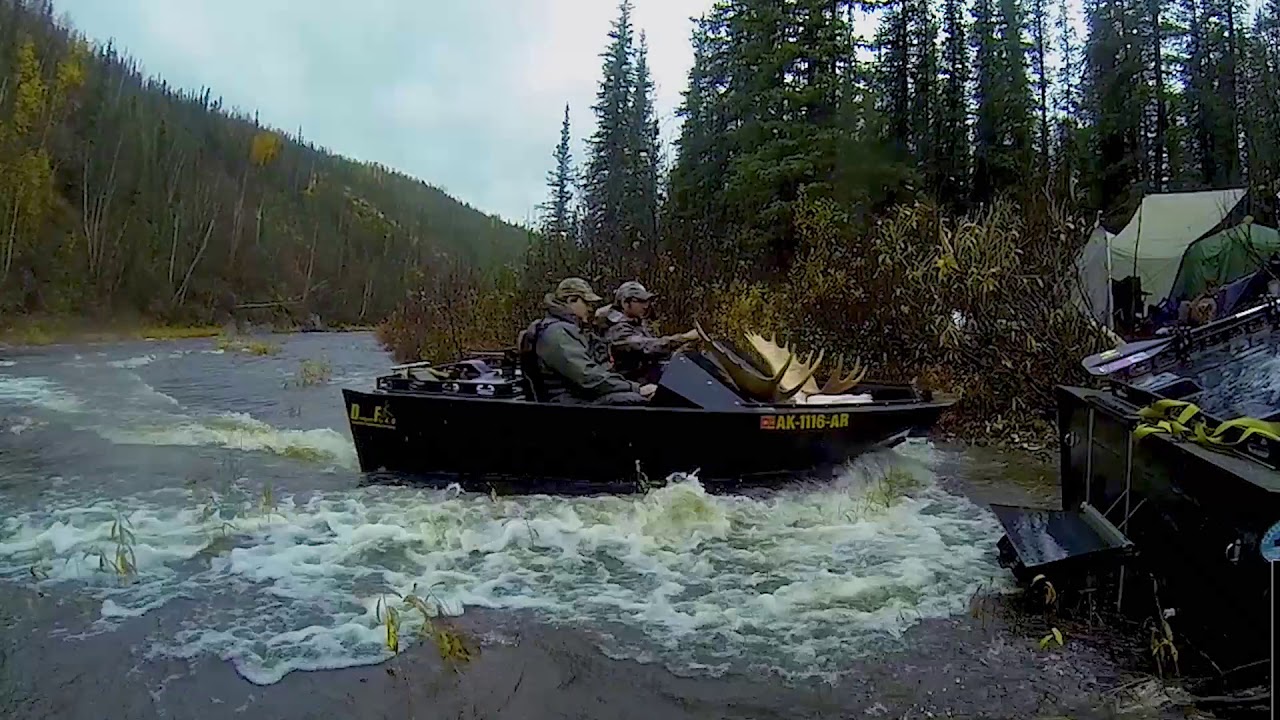 Alaska Mini Boating, Pinball River Hunt