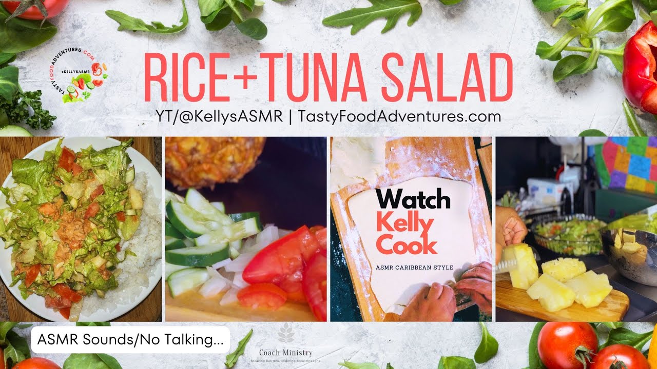 Leftover Jasmine Rice Tuna Bowl 🌿 Spicy Thai Chili ASMR | Tasty Food Adventures