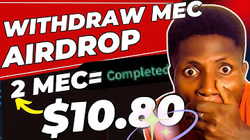 ME PASS: HOW TO WITHDRAW MEC FREE TOKEN REWARD USING P2P, CLAIM & PRICE || MAKE MONEY ONLINE