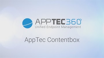 AppTec360 Contentbox