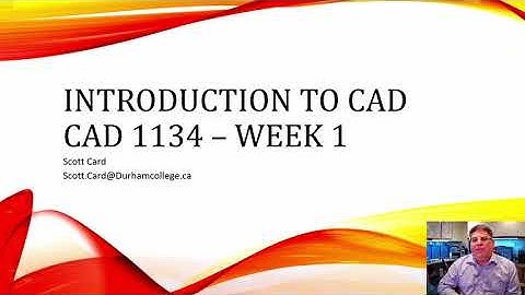 CAD1134 Week1