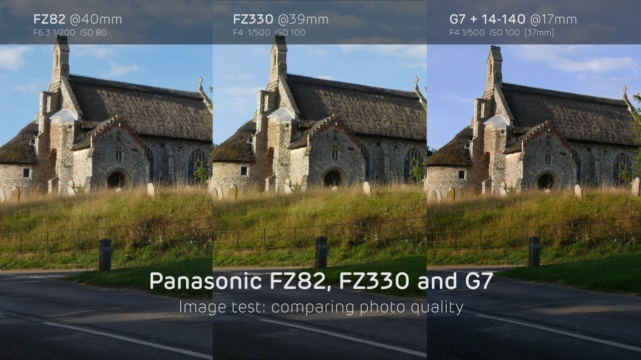 Beschikbaar Rimpels Jasje Comparing photo quality of Panasonic G7 with Fz330 and Fz82 - YouTube