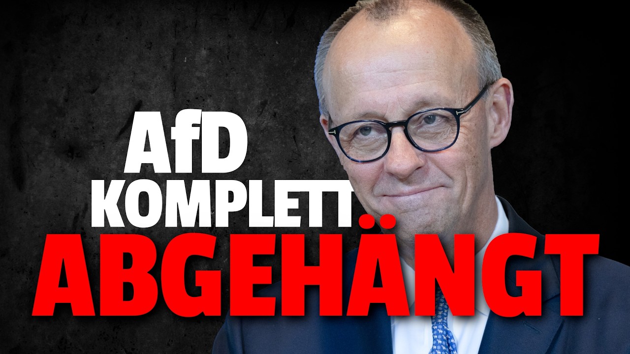 💥Umfrage-Hammer! Union hängt AfD klar ab