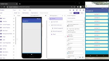 Make any list view full Animated | Tricky Lab X | Kodular