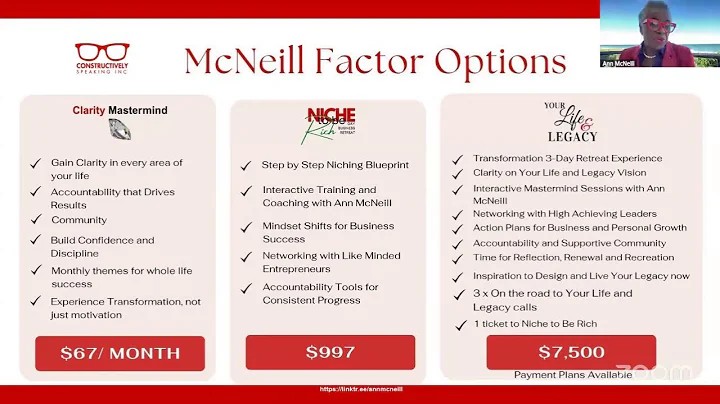 Your Life and Legacy Masterclass Webinar