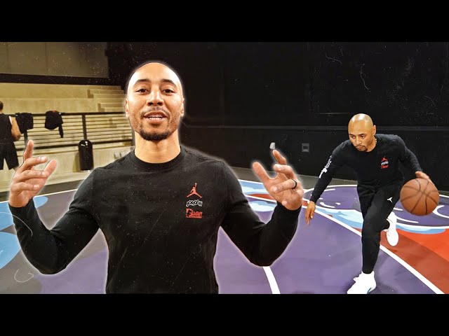 Mookie Betts Basketball Workout at Air Jordan Facility 