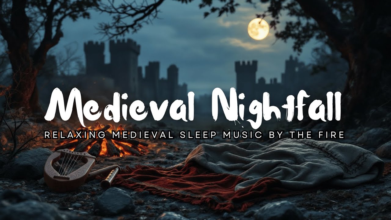 Medieval Nightfall – 10 Hours of Celtic Harp, Kalimba & Irish Whistle for Peaceful Sleep
