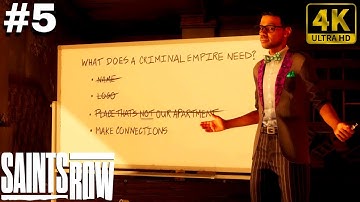 🎮 [4K] Saints Row Gameplay Walkthrough - Part 5 [ PC 4K 60FPS ]