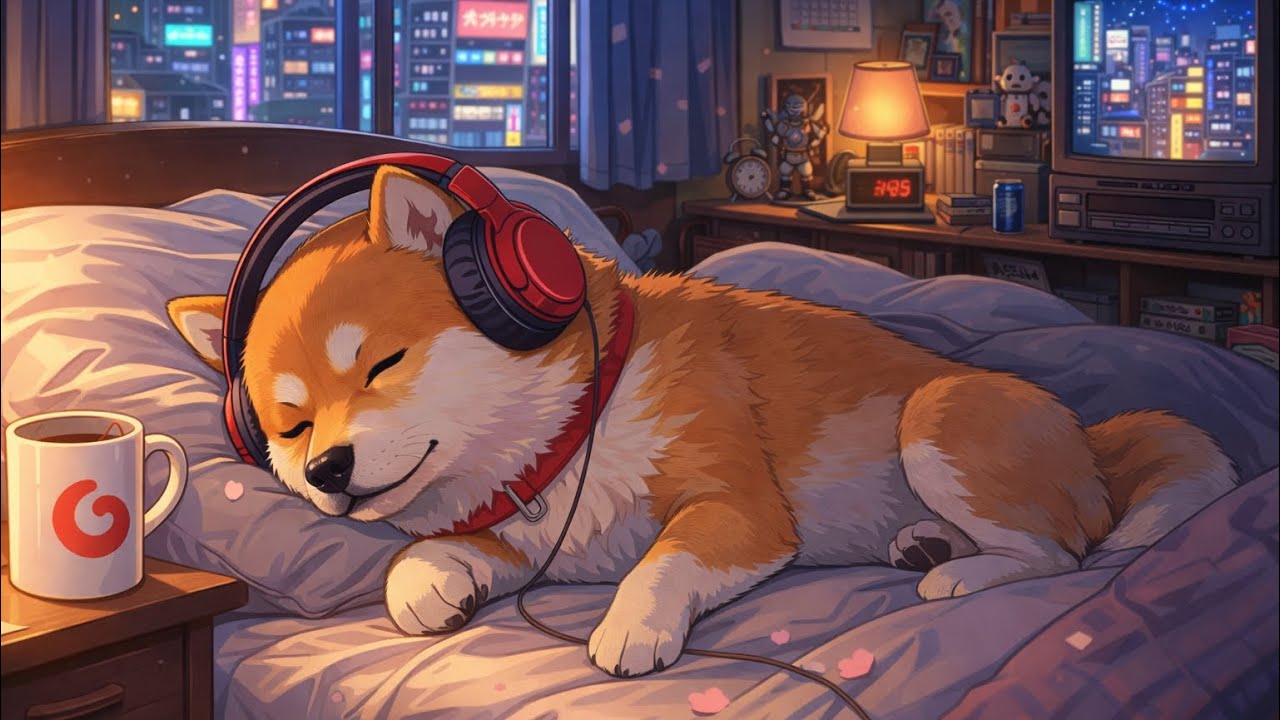 Lofi Shiba Rnb Mix - Calm, Relaxing