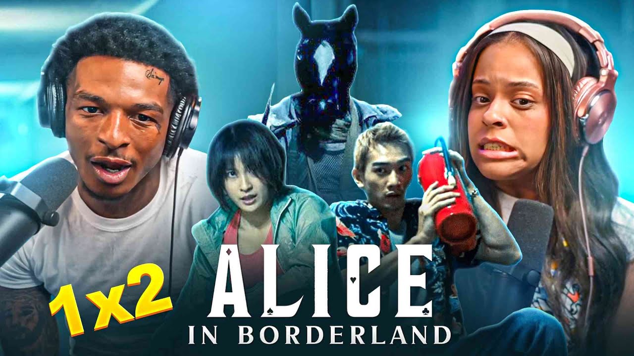 FINALLY WATCHING Alice In Borderland 1X2 REACTION & COMMENTARY