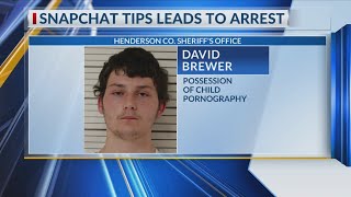 Snapchat tip leads to Mabank man’s arrest for possession of child pornography