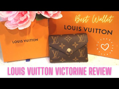 Louis Vuitton - Victorine Wallet Review - Damier Ebene Print