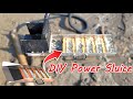 Boost Your Gold Sluice Box with This DIY Upgrade? (Power Sluice Test 1)