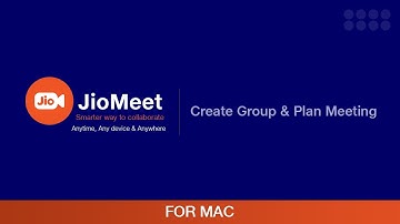How to a Create Group & Plan a Meeting with The Group | Mac