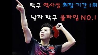 역사상 가장 오랜 기간 동안 남자 탁구 정상을 지킨 올타임 NO.1의 사나이  (마롱, MA LONG, 马龙)