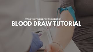 How to draw blood for nurses & nursing students/ Phlebotomy steps by step tutorial Nurse key