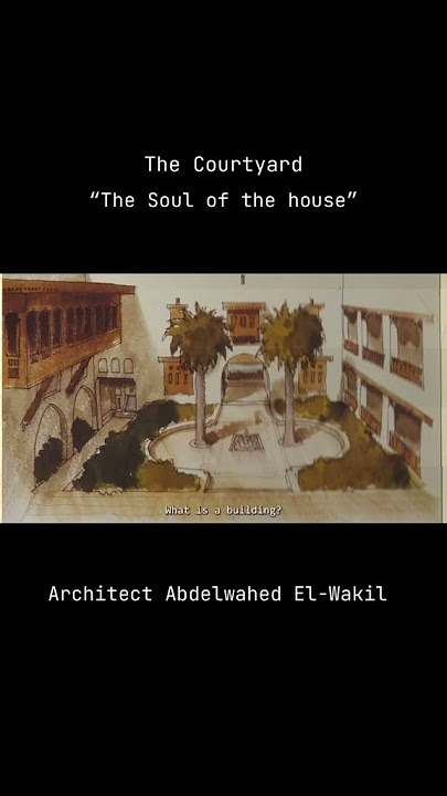 🏛️✨ The courtyard is not just space... it's soul.