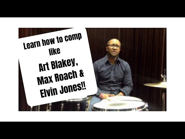 Jazz Drummer Q-Tip of the Week: Comp like Art Blakey, Elvin Jones and Max Roach!