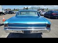 1967 Chevy Malibu, Front End Damage, Up for Auction at on I Copart