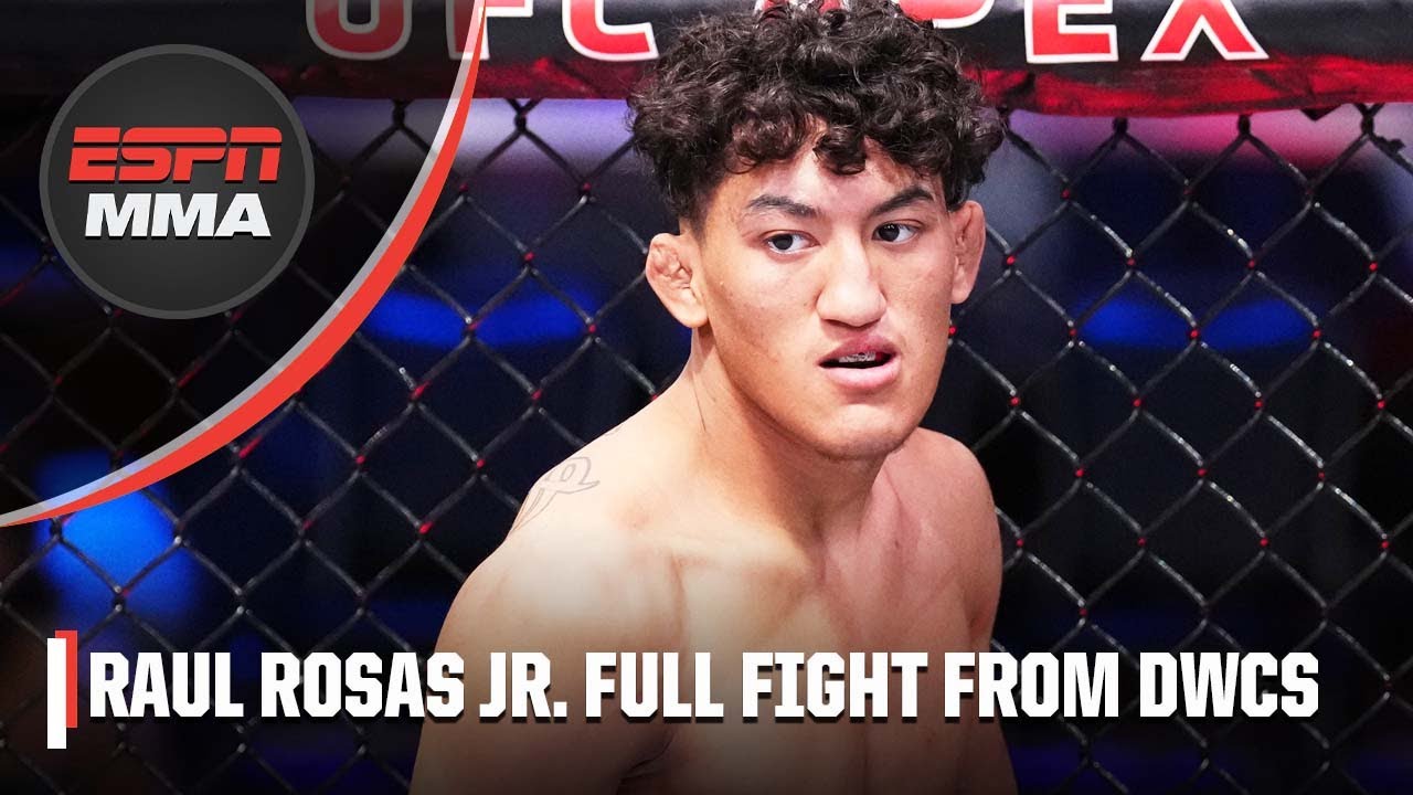 17-year-old Raul Rosas Jr.s FULL FIGHT on Dana Whites Contender Series ESPN MMA