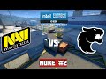 Группа B. NAVI vs FURIA. Map-2 Nuke. IEM Katowice 2021