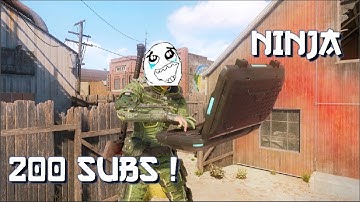 200 Subs Special- Ninja Montage Bo3 #6 ( Ninja defuses, Crossmaps, Trolling )
