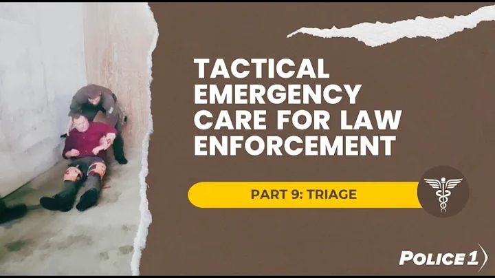 Tactical emergency care for #lawenforcement: Effective triage in mass casualty incidents