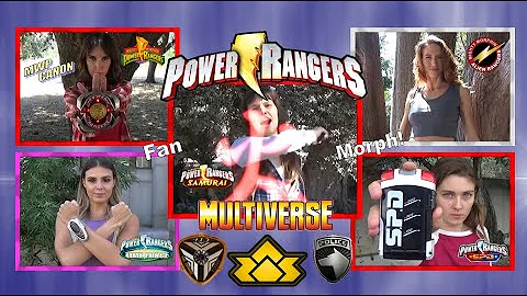How many female red Power Rangers are there?