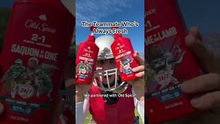 Experience the greatest smell in the NFL with @oldspice newest collection😮‍💨 #ad #nfl #athlete
