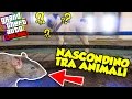 Gta 5 ITA - Nascondino epico trasformati in animali!! W/SpJockey