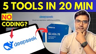 DeepSeek AI Magic: Create a Multi-Tool Website & Earn Passive Income!