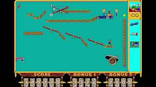 The Even More Incredible Machine - Puzzle 130: "Mel Fires the Cannon" (1993) [MS-DOS] The Even More Incredible Machine Puzzle 129 Fansy 1993 Ms Dos