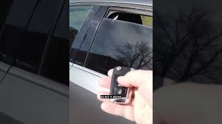 Вышли из автомобиля, как закрыть окна снаружи?
