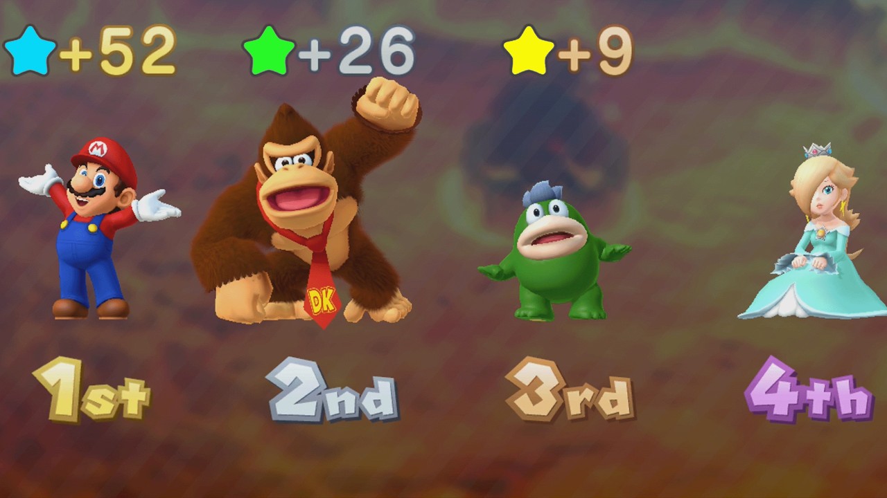 Mario Party 10 - Mario vs Rosalina vs Spike vs Donkey Kong - Mushroom Park (Master CPUs)