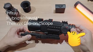 Infiray HYH50W Hybrid Thermal Scope/Clip-on - 4K