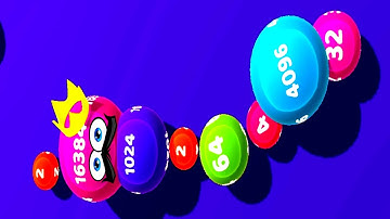 2048 Snake 3D Unlock 259684  Balls Merge World Record