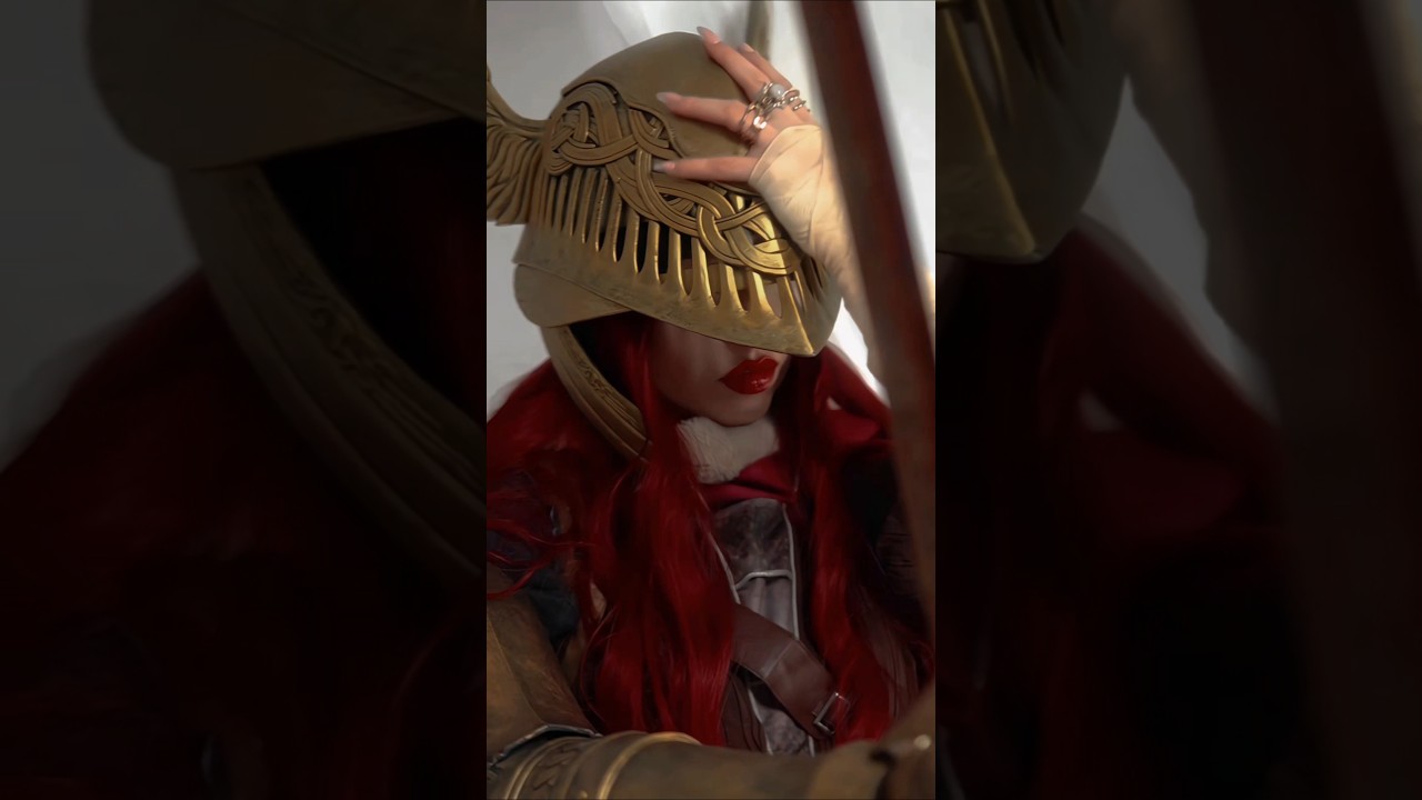 ELDEN RING: Malenia Cosplay Edit | Simple transition, thoughts? #cosplay #videogames