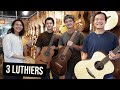 3 luthiers walk into a guitar shop (Here's what happens!)