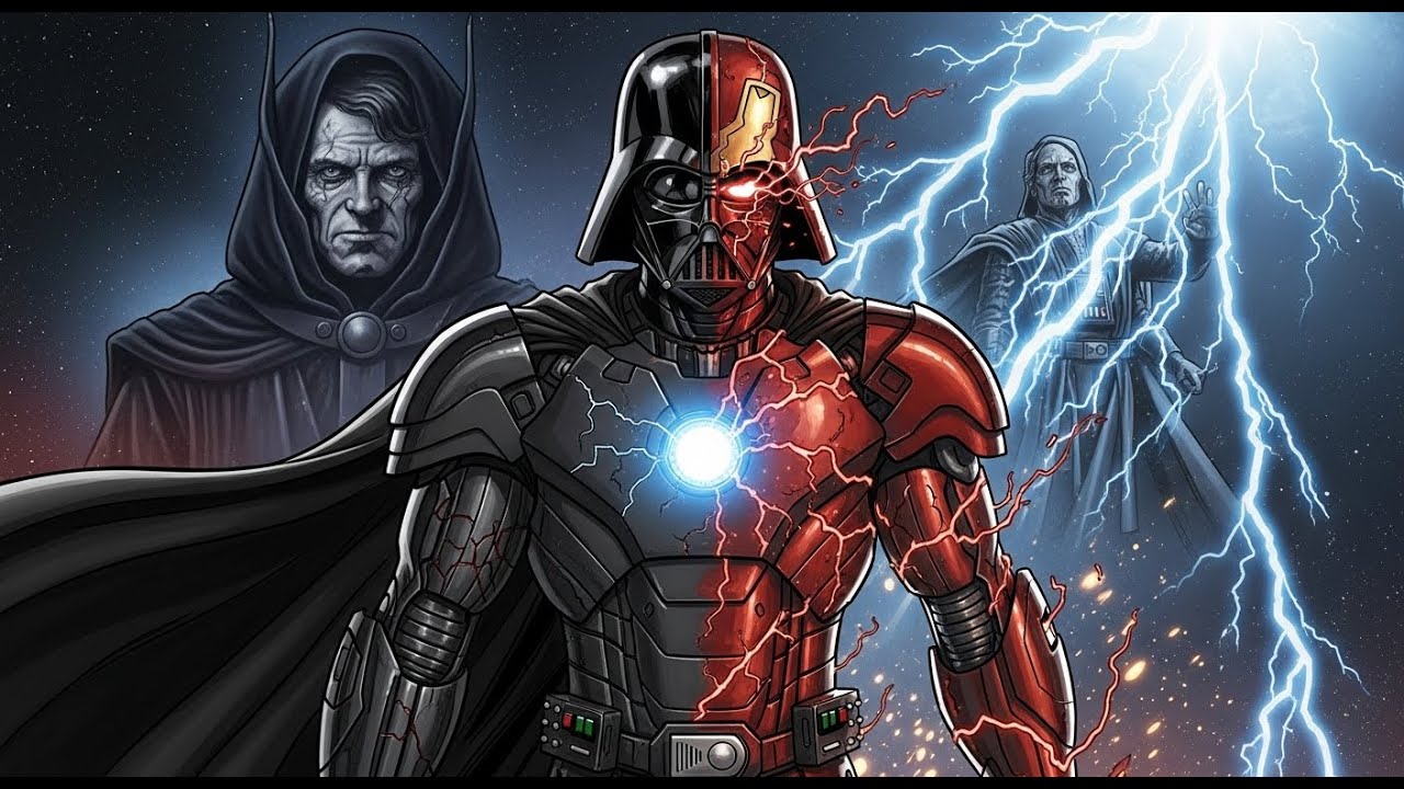 Что, если бы Дарт Вейдер носил броню Железного человека? Ужасающая правда