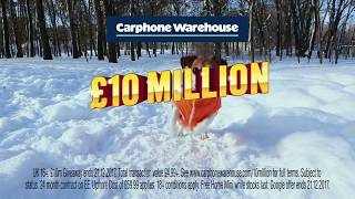 Carphone Warehouse £10 Million Giveaway – Google Pixel 2 – TV Ad