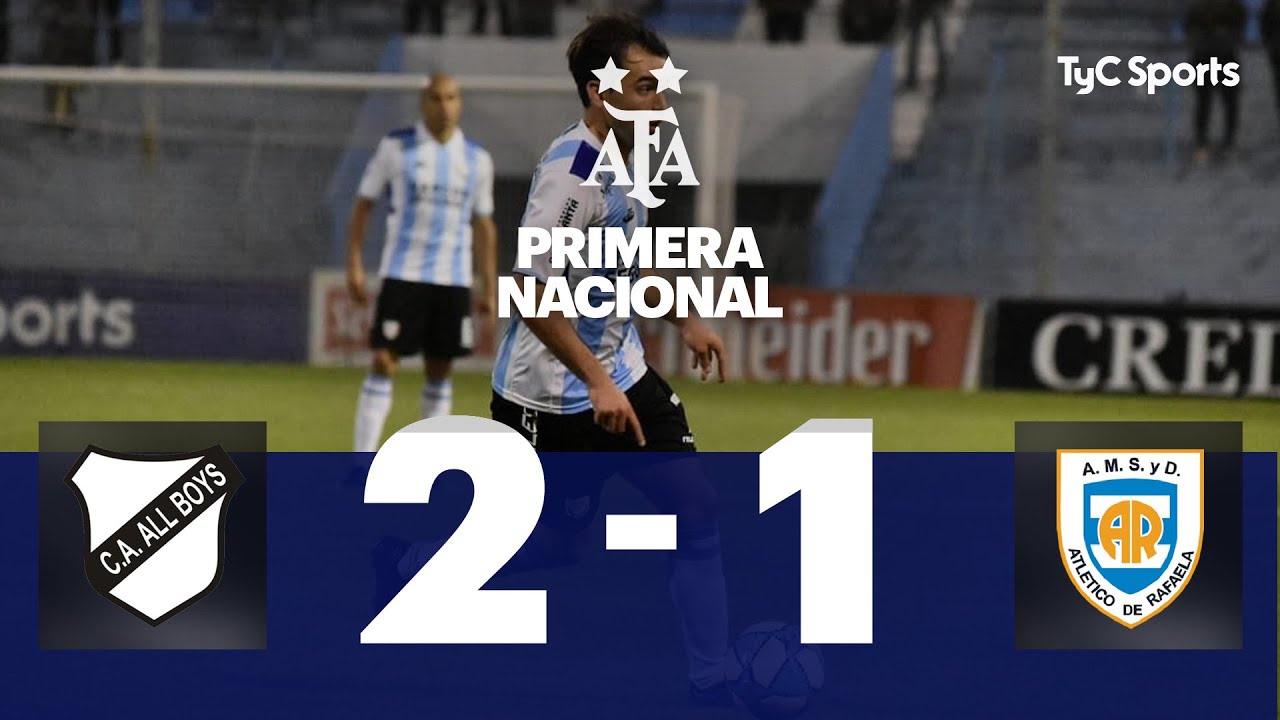 All Boys 2 VS. Atlético de Rafaela 1 | Fecha 6 | Primera Nacional 2019/2020 all boys vs acassuso