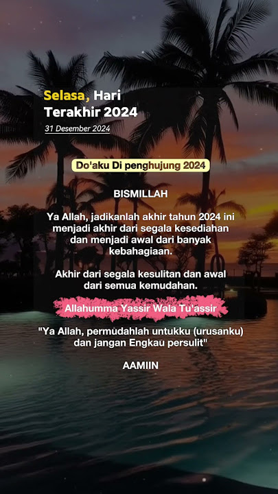 Doāaku di penghujung 2024, Bismillah #shortvideo #quotes #motivasi #shorts