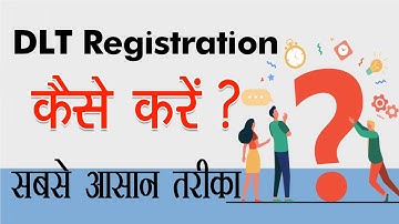 How To Do DLT Registration | DLT Registration Process Step By Step