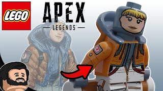 Custom WATTSON Minifigure! | LEGO Apex Legends