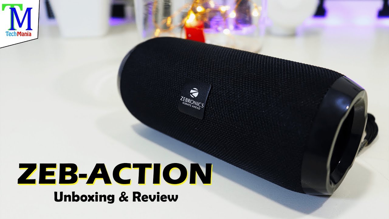 price of zebronics bluetooth speaker