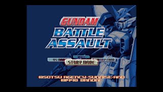 Gundam Battle Assault - Story Mode Gameplay