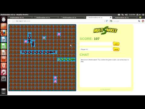 Multiplayer snake in node.js + socket.io