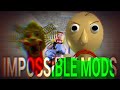 Weird baldis basics mods that are impossible i lost my mind