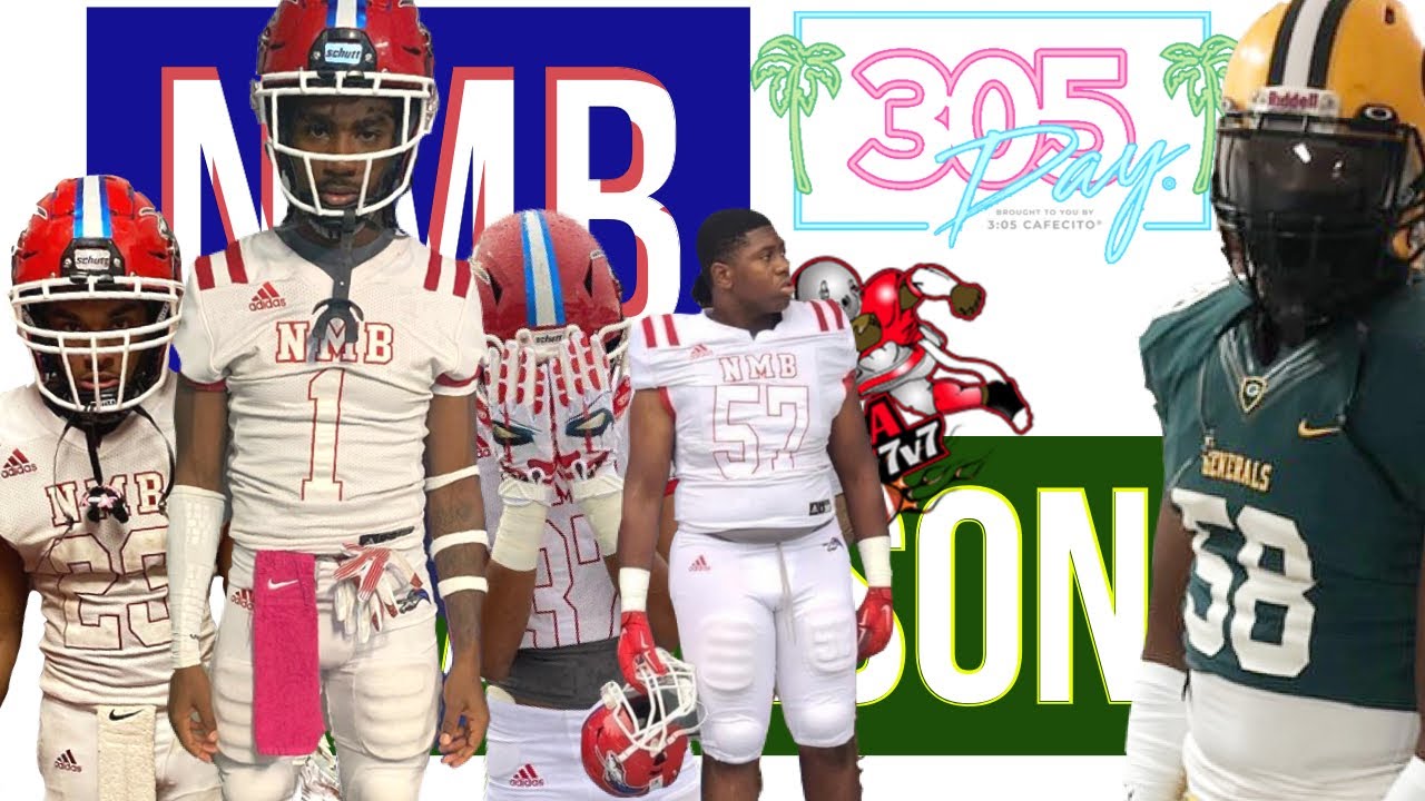 Miami Jackson vs North Miami Beach Highlights -  Dade County Football